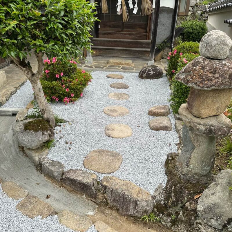 高梁市　M様邸　外構工事